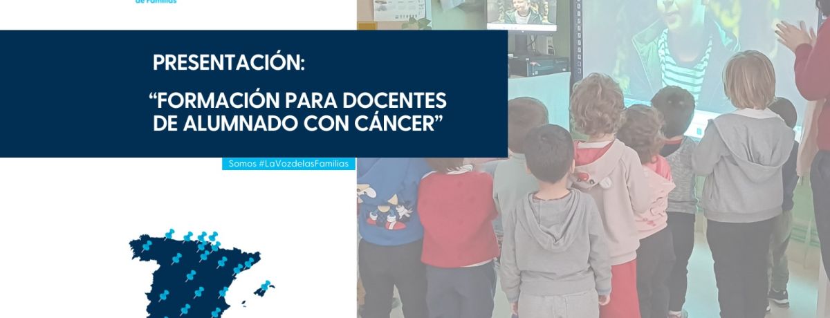 curso para docentes de alumnado con cancer