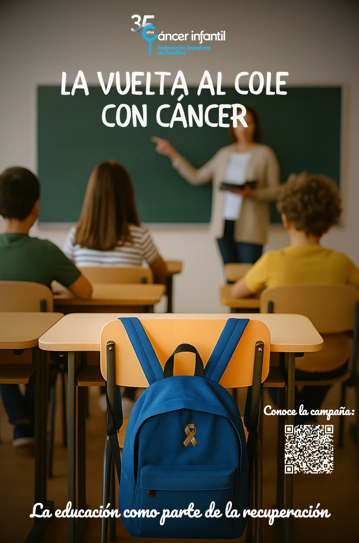 vuela al cole con cancer