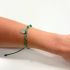 Pulsera 7 nudos verde