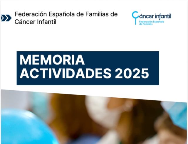 Memoria de actividades cancer infantil 2024