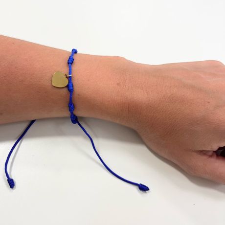 Pulsera 7 nudos azul