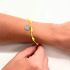 Pulsera 7 nudos amarillas