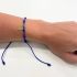 Pulsera 7 nudos azul