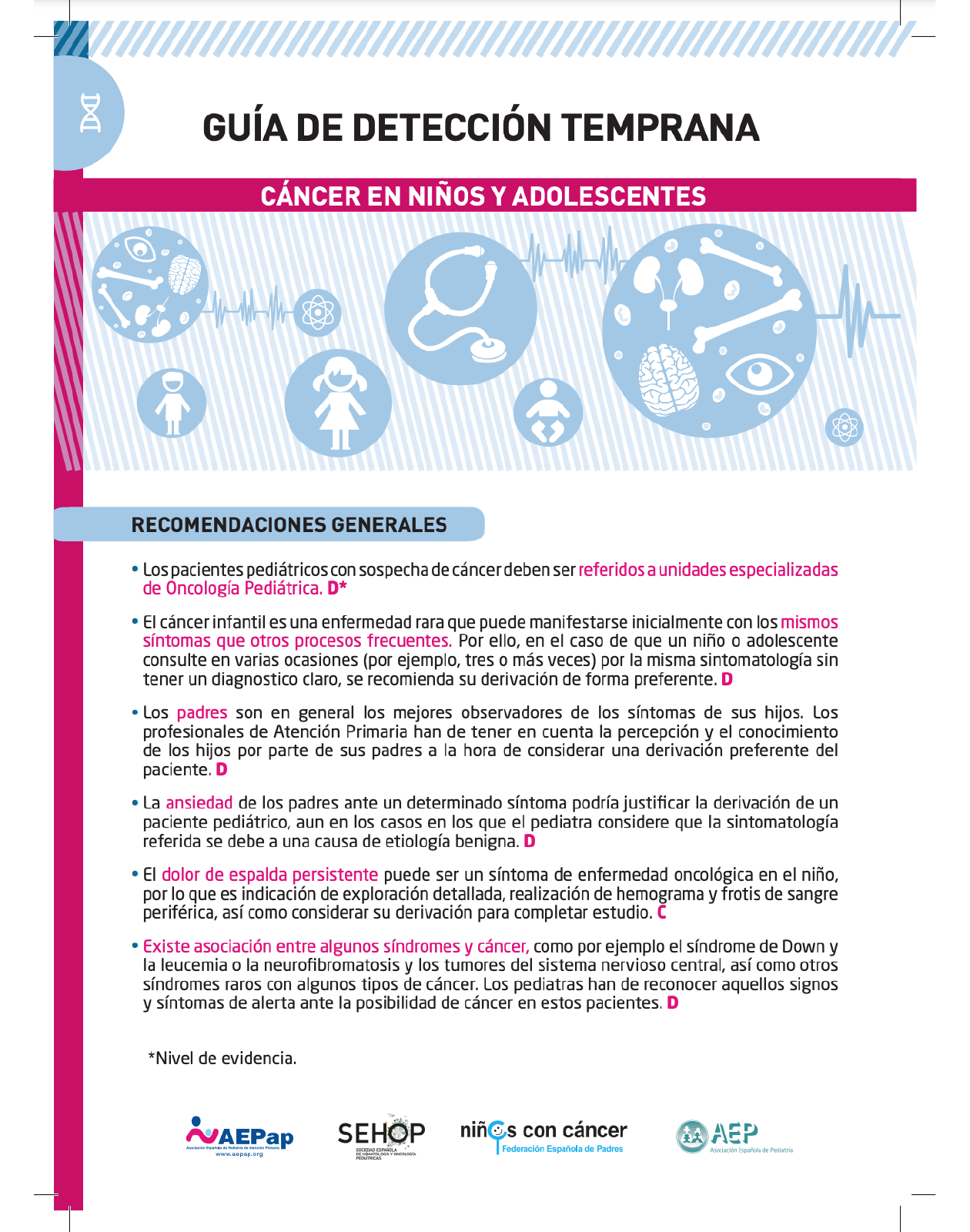 guía de detención temprana cáncer