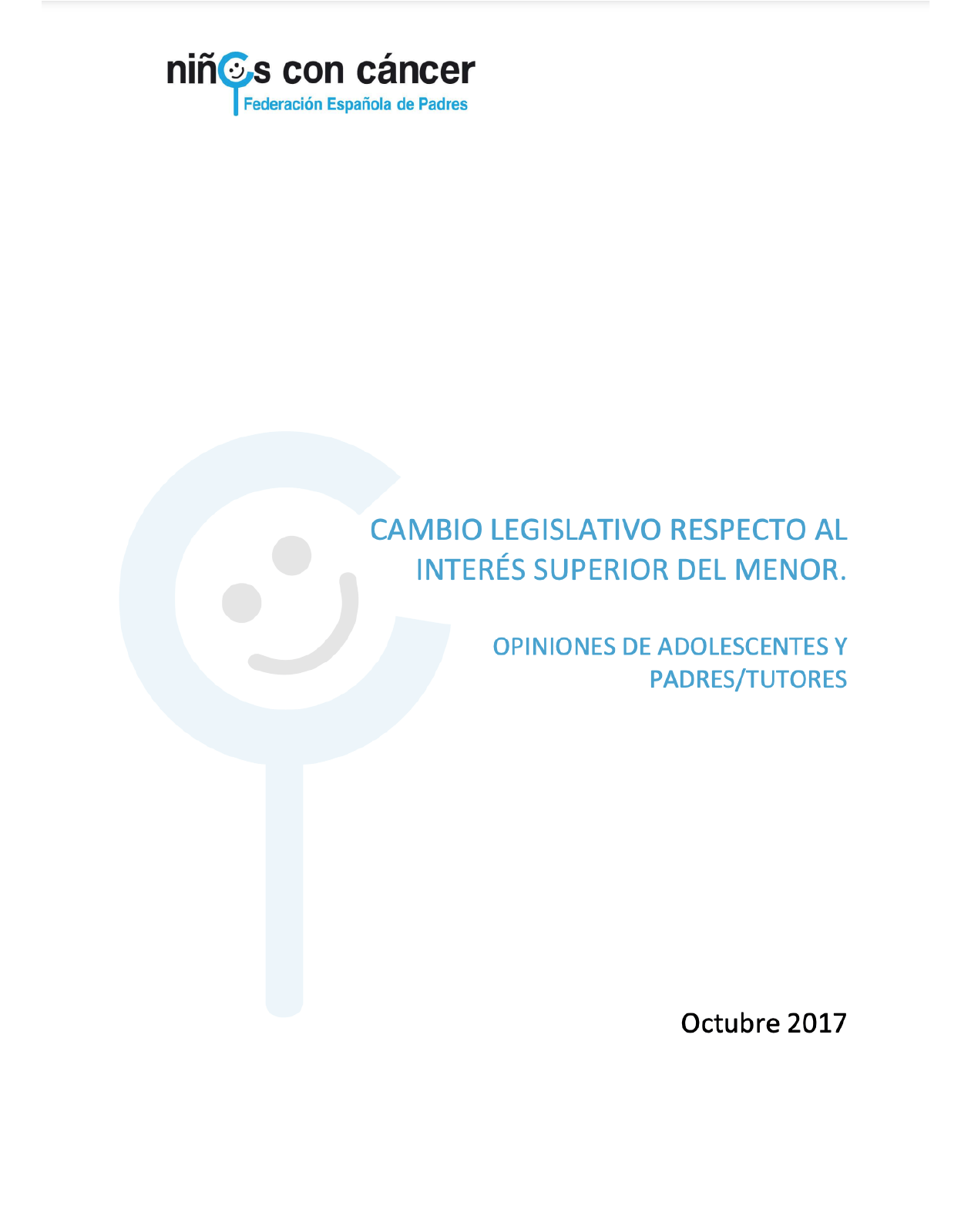 Cambio legislativo respecto al interés superior del menor
