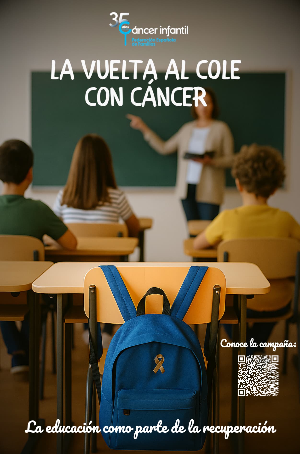 vuela al cole con cancer