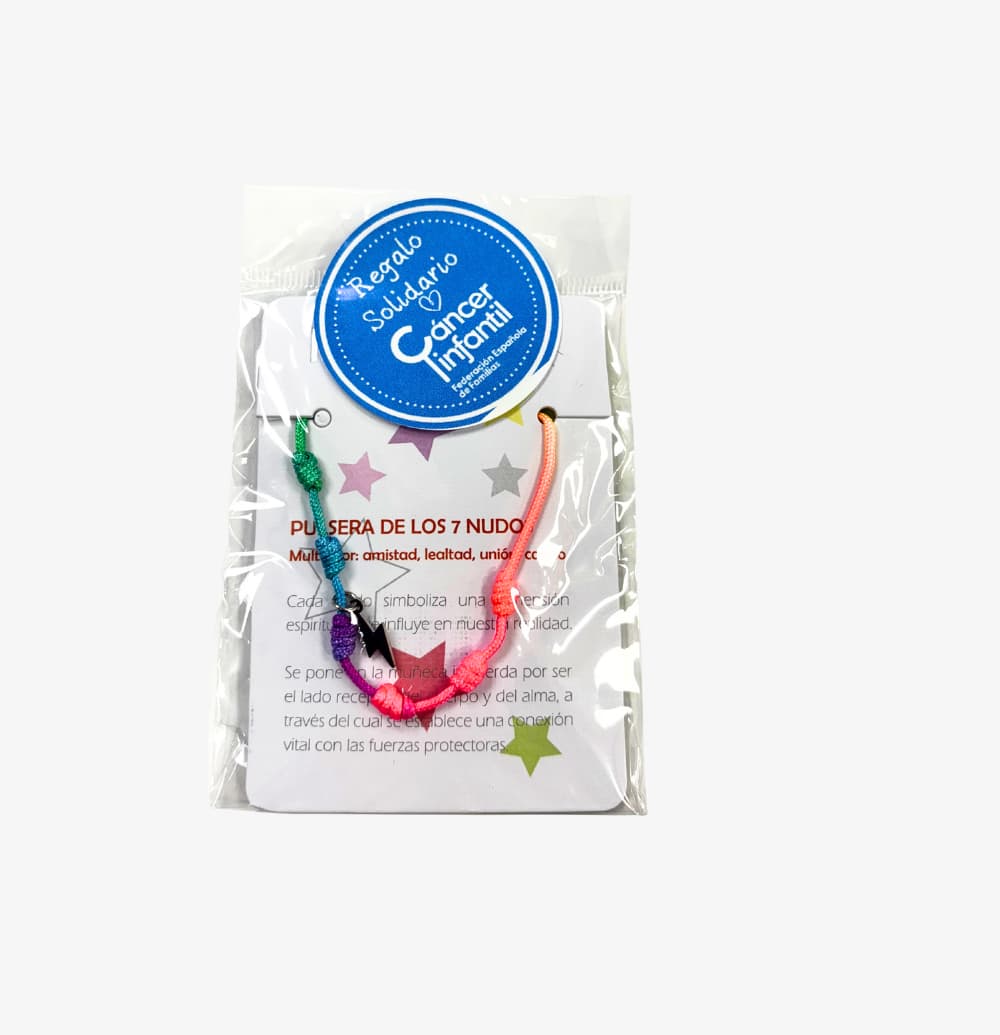 Pulsera de los 7 nudos