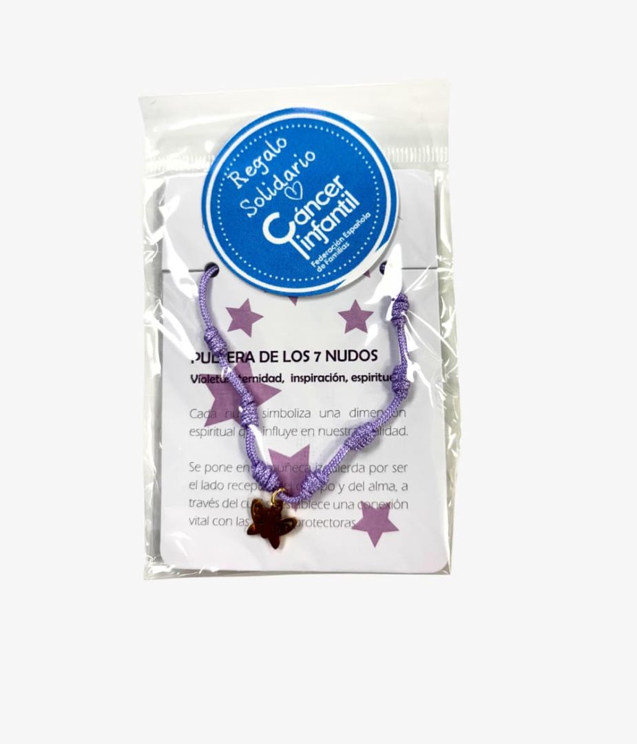 pulsera morada