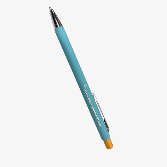 Bolígrafo azul claro