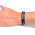 pulsera mano cancer infantil azul oscuro
