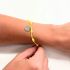 Pulsera 7 nudos amarillas